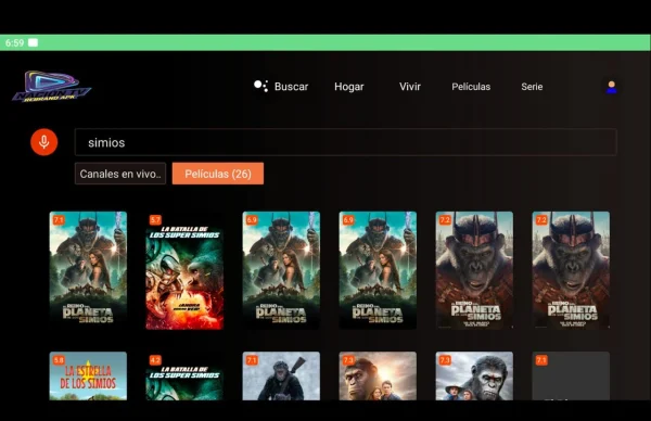 Smarters Estilo Netflix